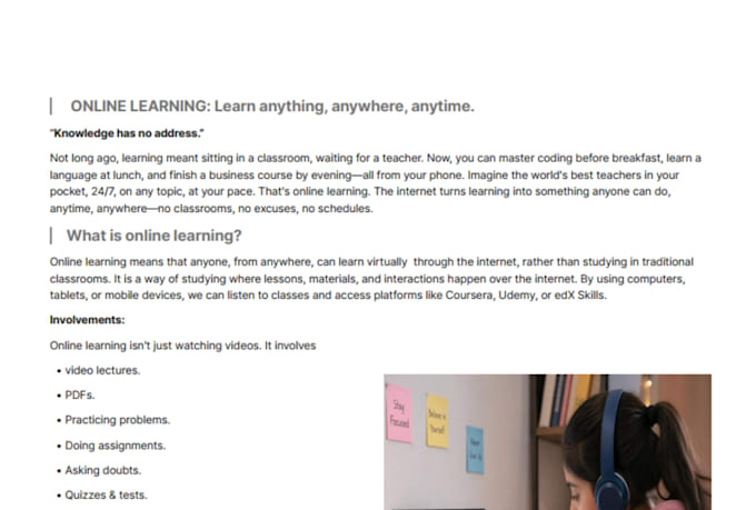 write SEO optimized educational articles that rank on google